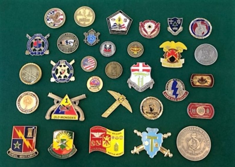 Coins and Flag Cases